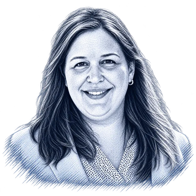 Alissa Ellman, engraved portrait