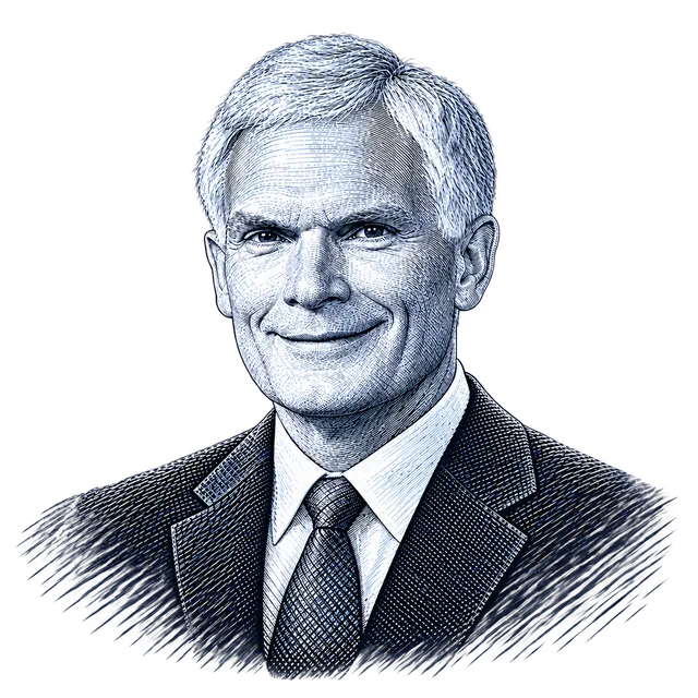 Bob Latta, engraved portrait