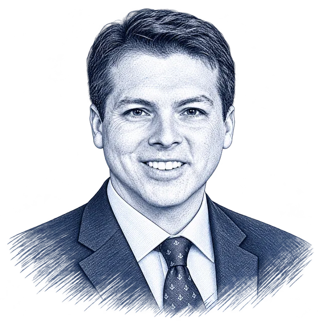 Brendan Boyle, engraved portrait