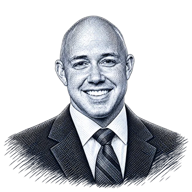 Brian Mast, engraved portrait