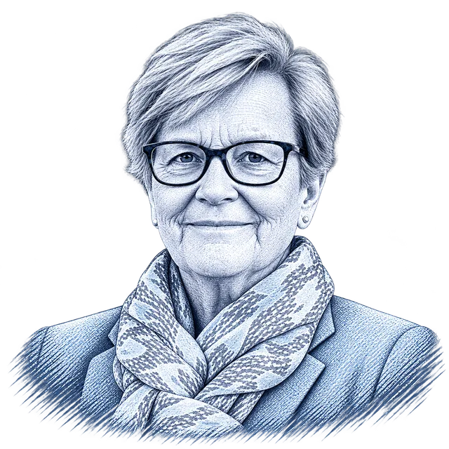 Chellie Pingree, engraved portrait