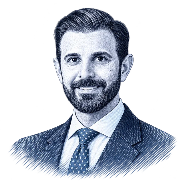 Chris Deluzio, engraved portrait