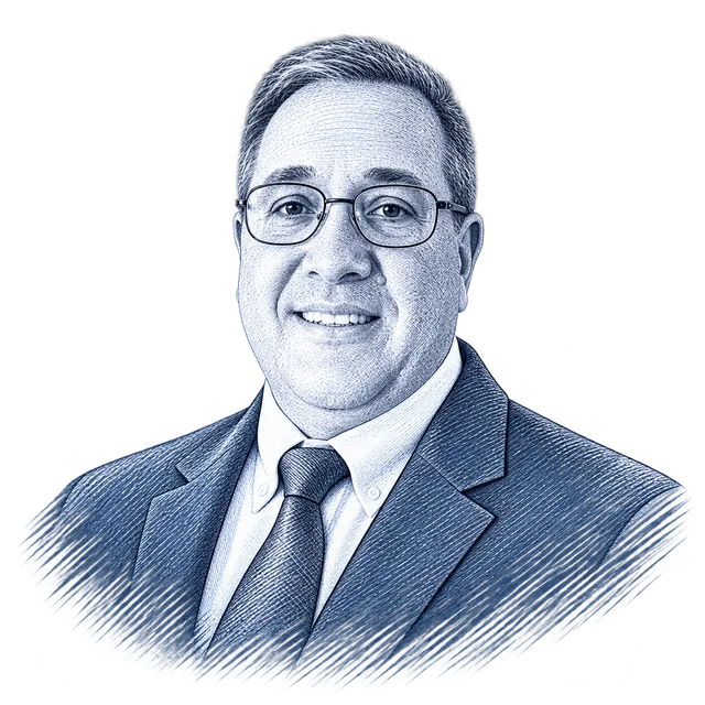 Chris Lancia, engraved portrait