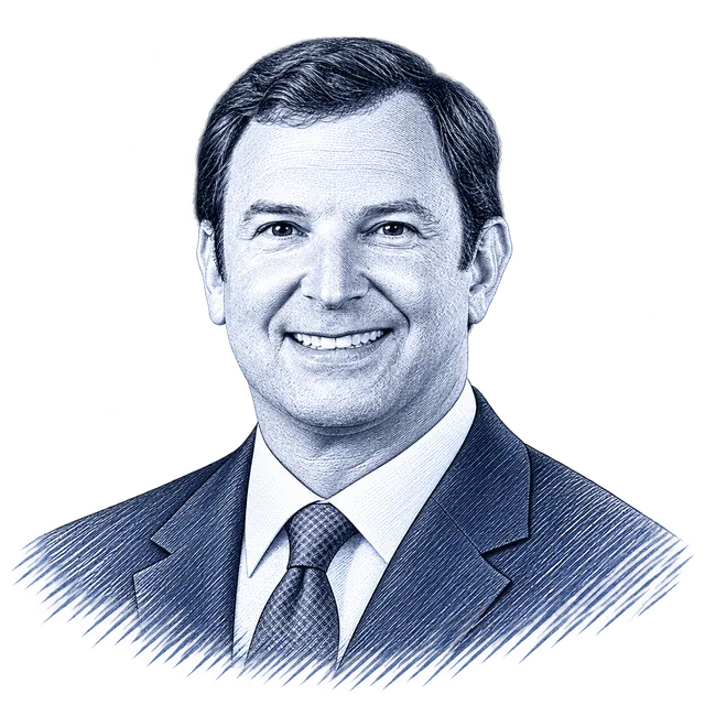Craig Goldman, engraved portrait