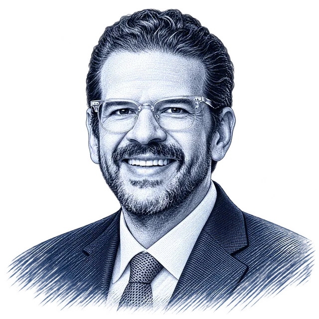 Dan Barrios, engraved portrait