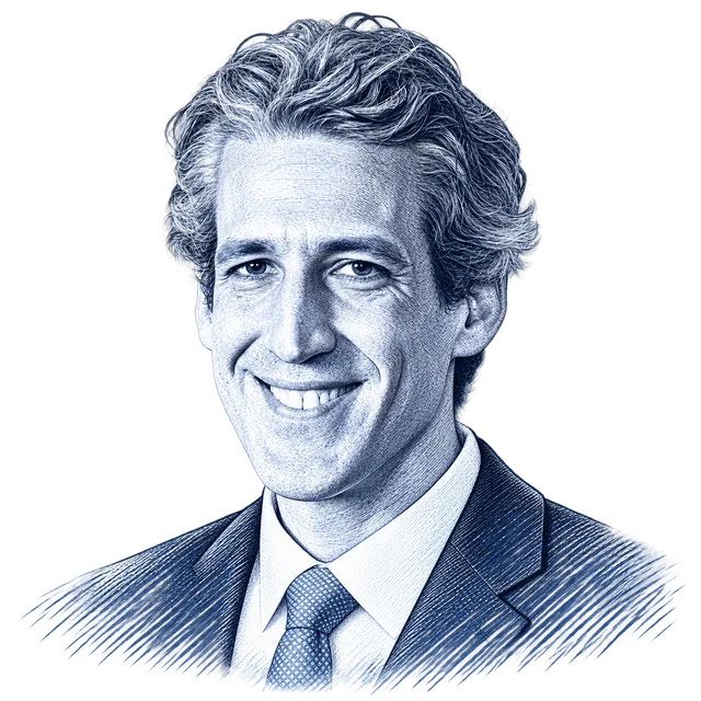 Daniel Biss, engraved portrait