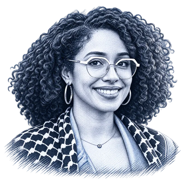 Darializa Avila Chevalier, engraved portrait