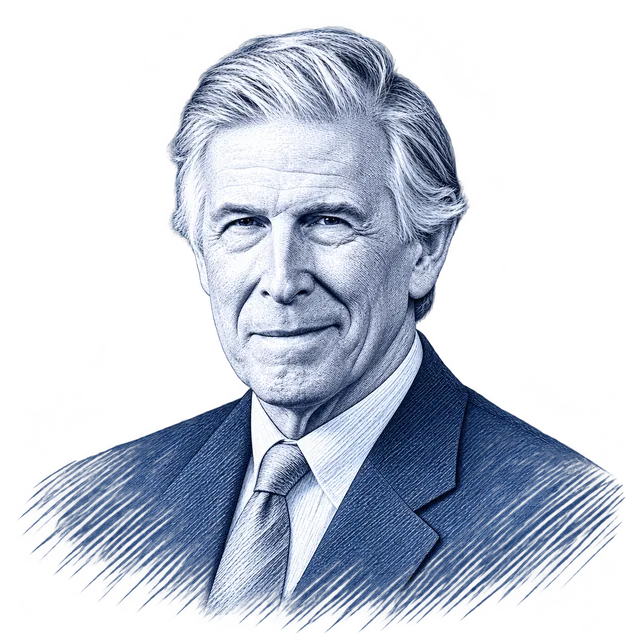 Don Beyer, engraved portrait