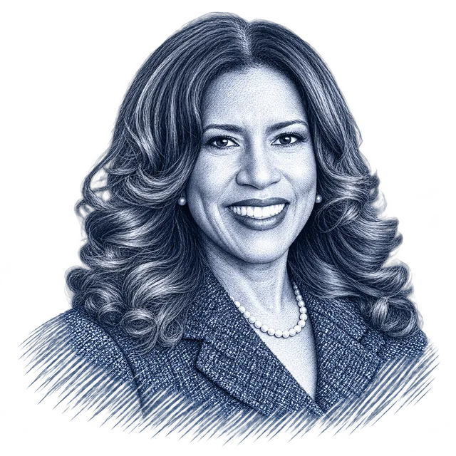 Donna Miller, engraved portrait