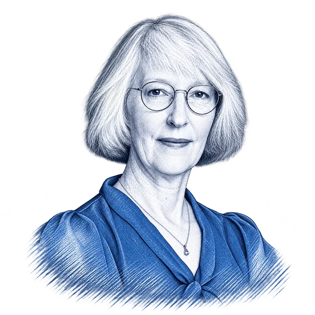Eunice Lehmacher, engraved portrait
