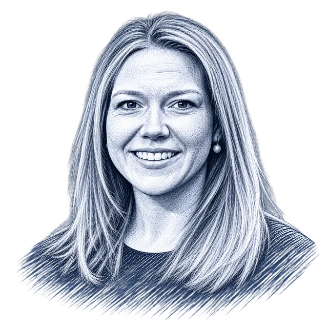 Hillary Herzig, engraved portrait