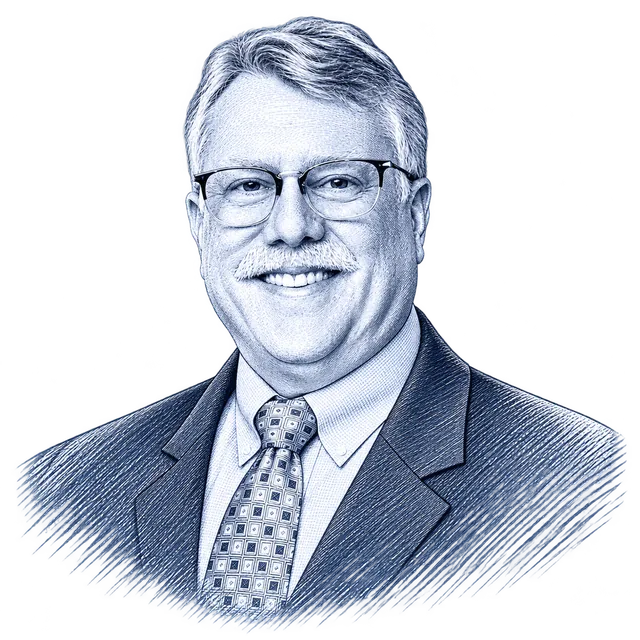 Jeff Walter, engraved portrait