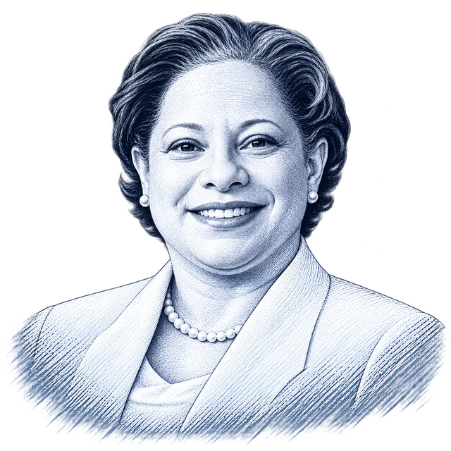 Jennifer McClellan, engraved portrait