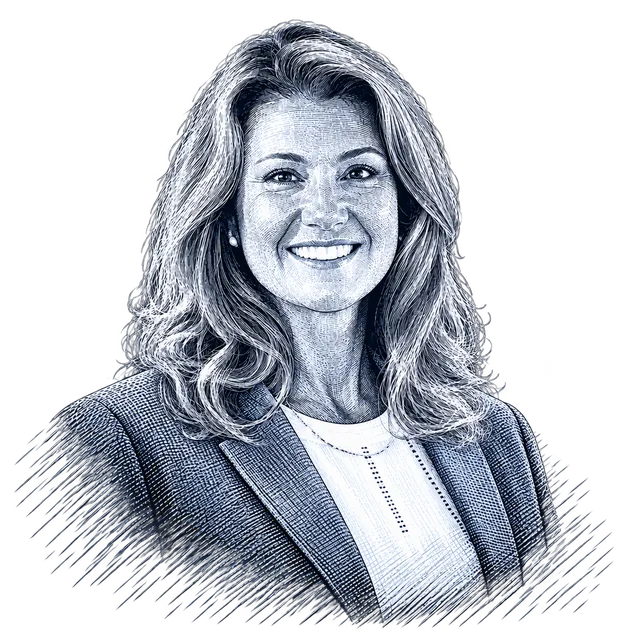 Jenny Costa Honeycutt, engraved portrait