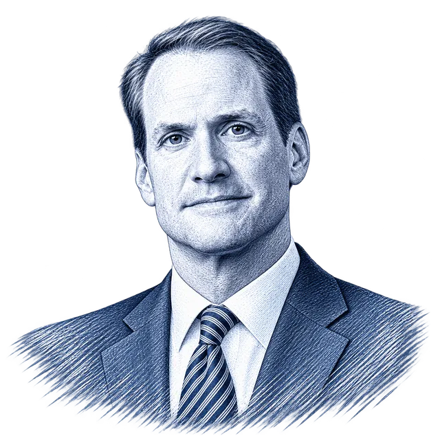Jim Himes, engraved portrait
