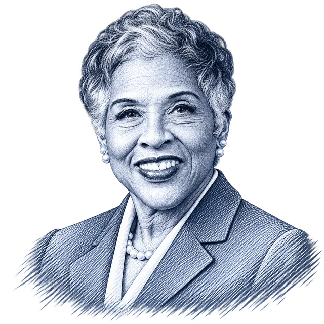 Joyce Beatty, engraved portrait