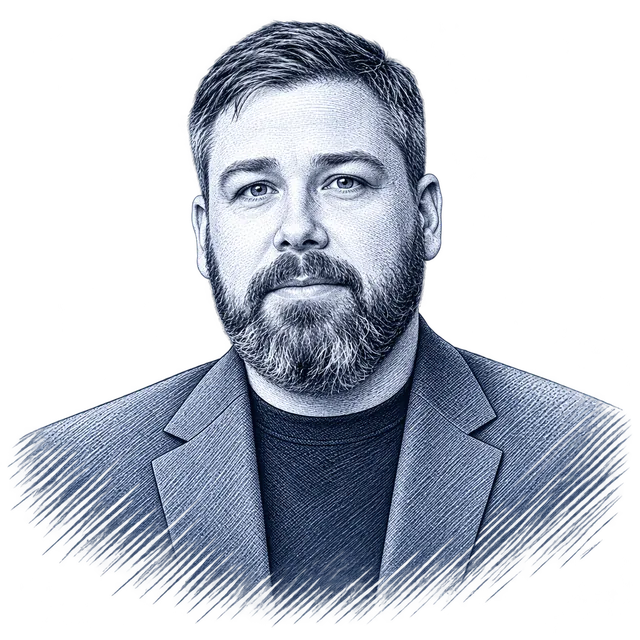 Justin Wagner, engraved portrait