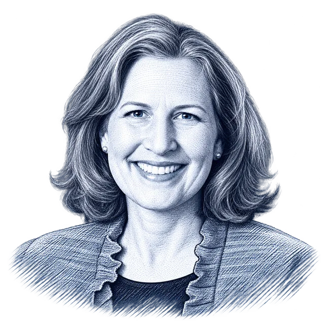 Kim Schrier, engraved portrait