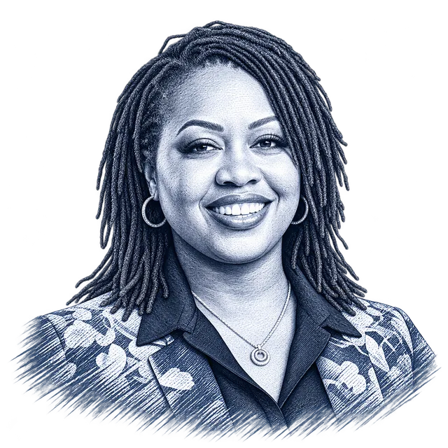 LaKesha Womack, engraved portrait