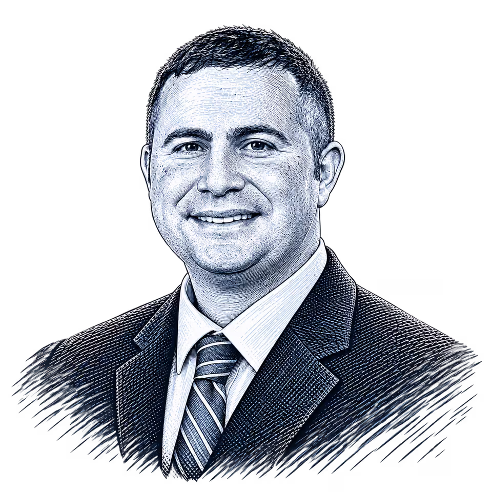 Darren Soto, engraved portrait