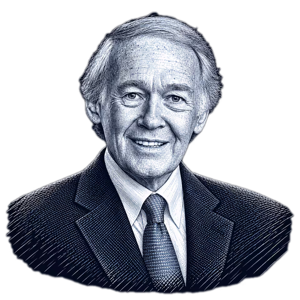 Ed Markey, engraved portrait