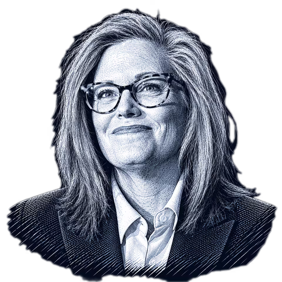 Katie Hobbs, engraved portrait