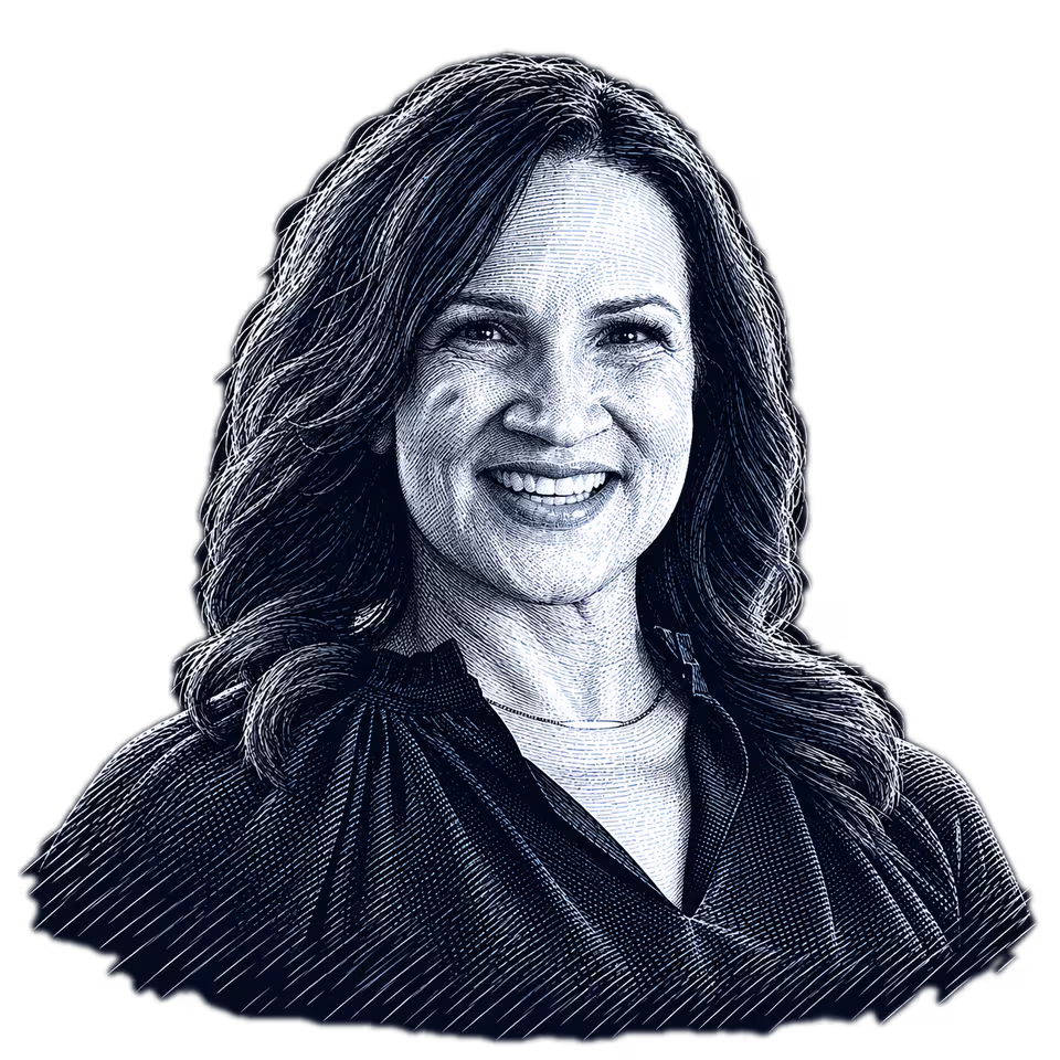 Lisa Demuth, engraved portrait