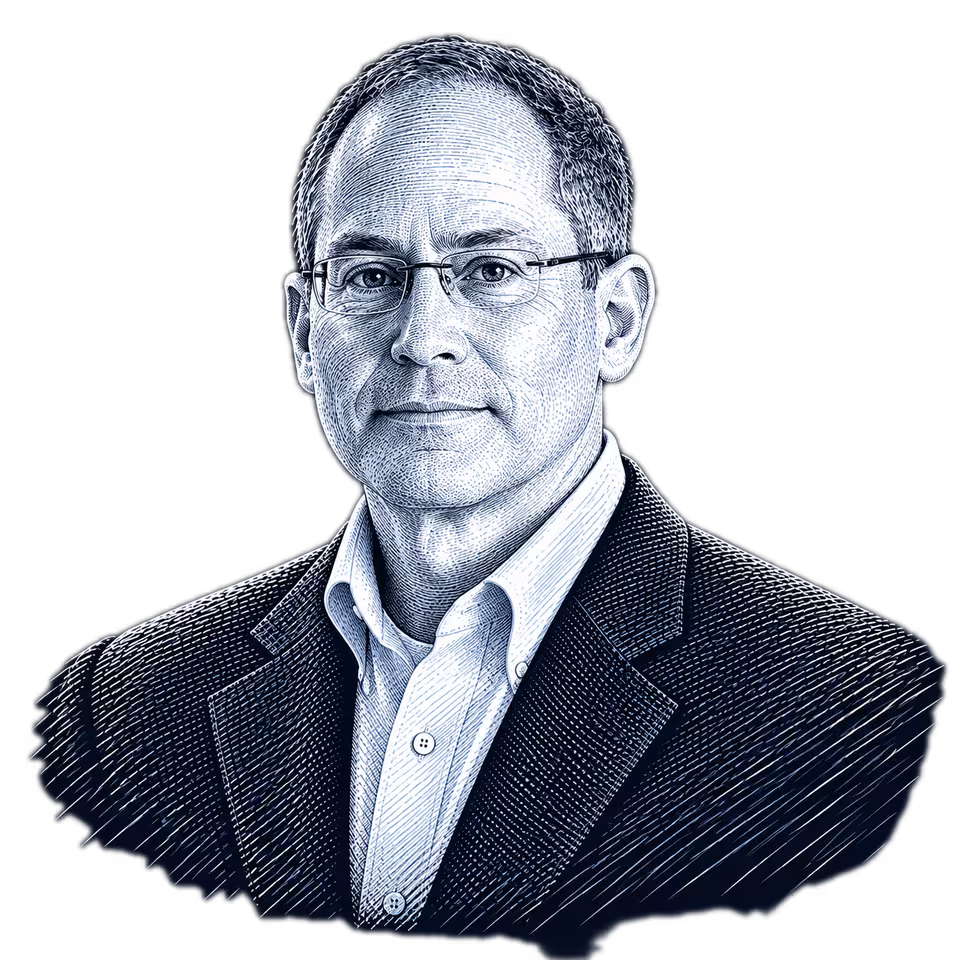Michael Katz, engraved portrait