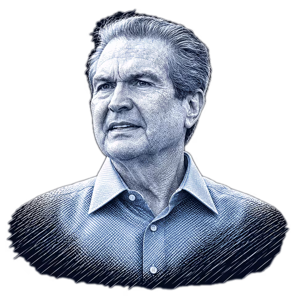 Rick Jackson, engraved portrait