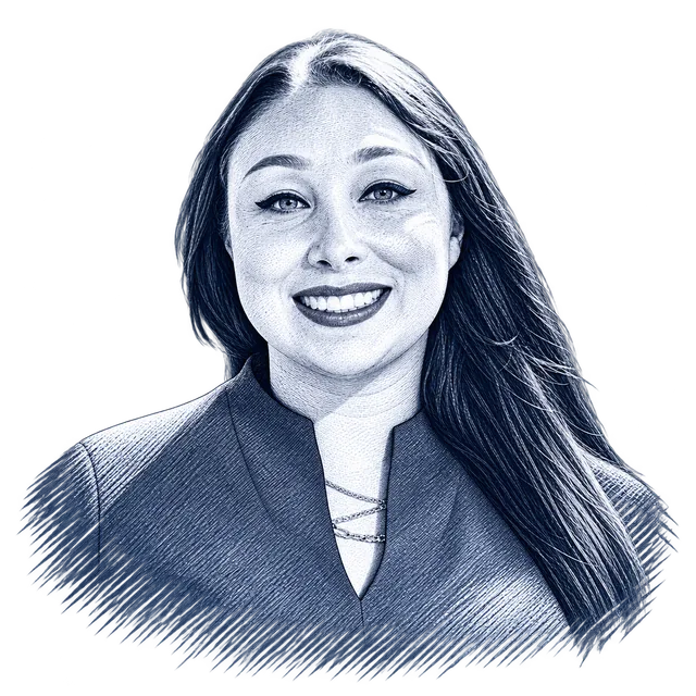 Lauren Peña, engraved portrait