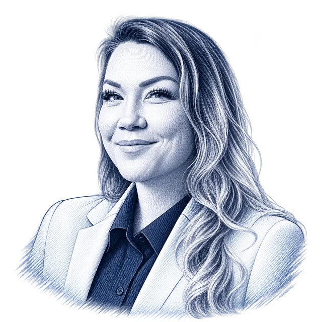 Lindsay “Rubia” Garcia, engraved portrait