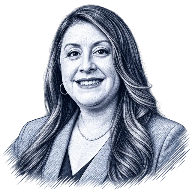 Luz Rivas, engraved portrait