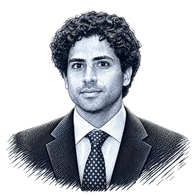 Manny Rutinel, engraved portrait