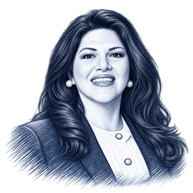 Martha Fierro, engraved portrait