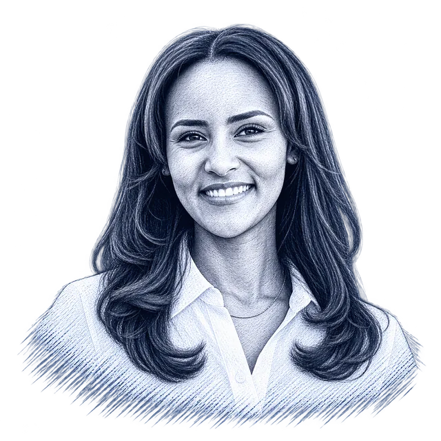 Melat Kiros, engraved portrait