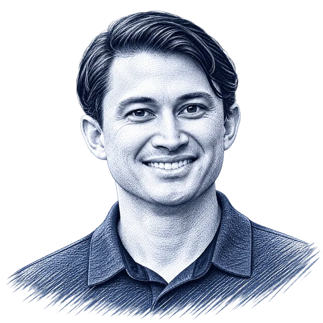 Michael Masuda, engraved portrait