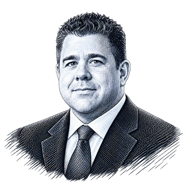Nick LaLota, engraved portrait