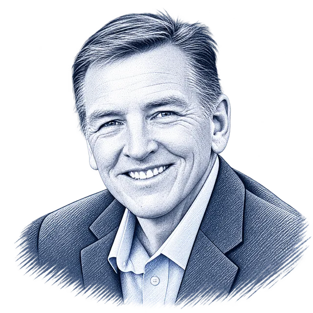 Paul Gosar, engraved portrait