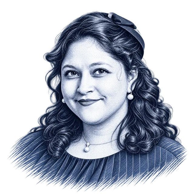 Stephanie Vargas, engraved portrait