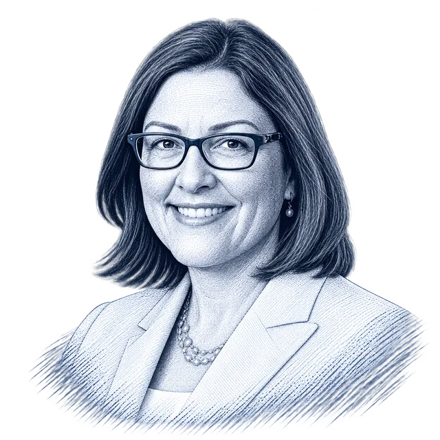Suzan DelBene, engraved portrait