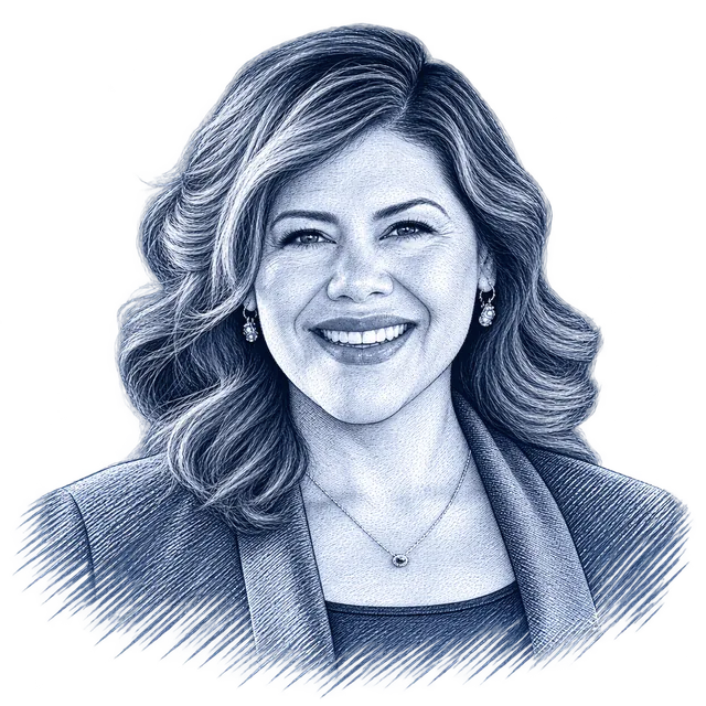Teresa Benitez-Thompson, engraved portrait