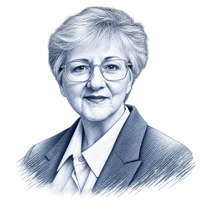 Terri Green, engraved portrait