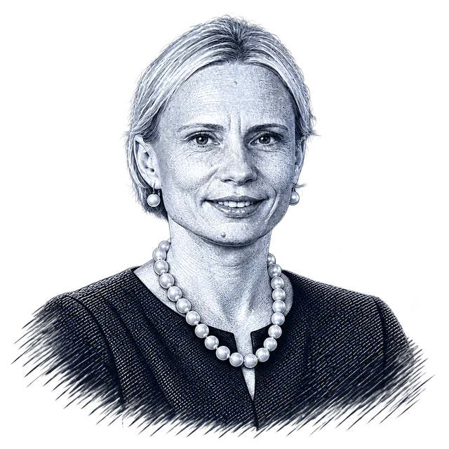 Victoria Spartz, engraved portrait