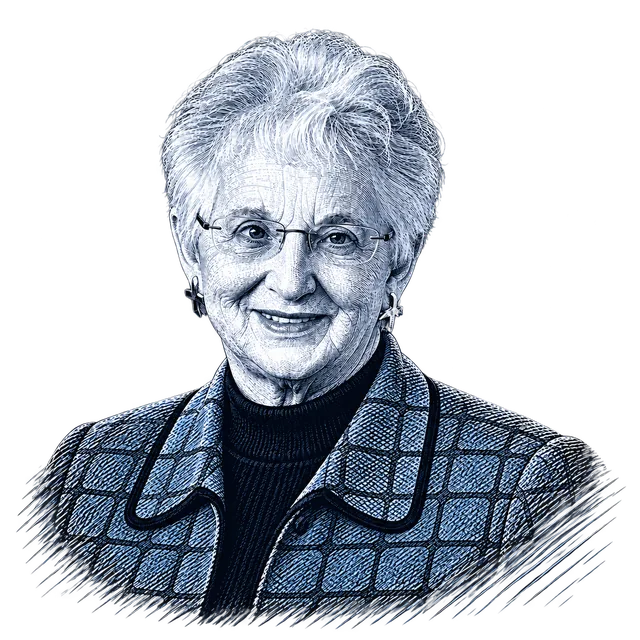 Virginia Foxx, engraved portrait