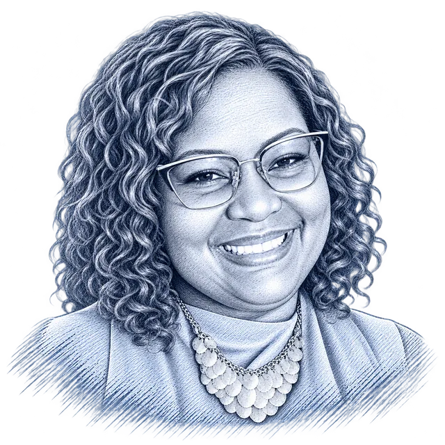 Yolanda Prince, engraved portrait