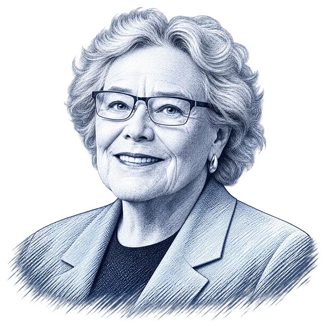 Zoe Lofgren, engraved portrait